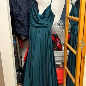 Emerald Green Gown